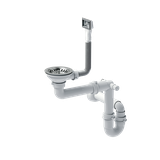 Stainless steel sink RUSSEL 111 BRUSH NICKEL