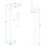 Rubinetto indipendente Rea TERY Chrome