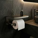 Držač toaletnog papira s policom 6613 Modern Titan
