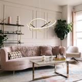 LAMPA WISZĄCA LED G078-1CP ZŁOTA