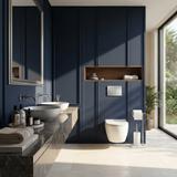 J-trykknap til indbygningscisterne WC K011A-Q og Slim 024N Satin
