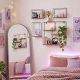 Zestaw 4 półek ściennych LOFT Metalowe Industrial CFZL-TSF011