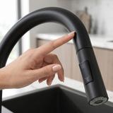 Kuchynská batéria Rea Fresh Touch Black Matt