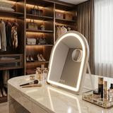 Oglindă LED GLAM White 40x45cm