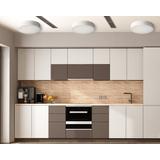 Deckenlampe 50cm rund black APP644-5C