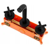 REA EXIT slēptais krāns melns