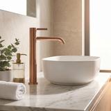 Robinet de salle de bain Rea Rivo Brush Copper