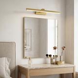 Kinkiet łazienkowy LED SWE008-1W 58cm Złoto szczotkowane