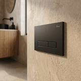 Ensemble de Bâti-Support WC 024N avec Plaque de Commande HD Black