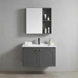 Conjunto de muebles de baño con lavabo Denver 60cm Grey