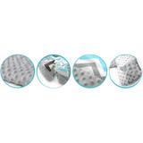 Kokon do wózka, materac, poduszka, kocyk  5w1 Jungle Blue