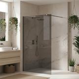 Kabina prysznicowa Walk-In Rea Flexi Grey / Tytan 100