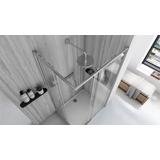 Καμπίνα ντους Rea City 80x100 Nickel Brush