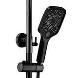 Coloana de dus cu termostat REA ROB Black