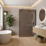 Zuhanyfal Rea Flexi Brown / Black 120