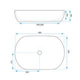 Vasque à poser Rea Lisa