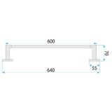 Bathroom hanger 5901 Nico Gold