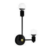 Wandlampe APP1707-2W BLACK