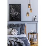 Hängelampe  APP1811-3CPR Frosted Grey