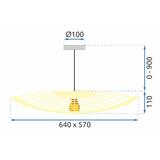 Deckenlampe boho APP1541-1CP