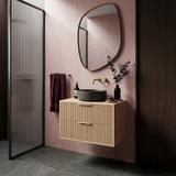 Bathroom vanity cabinet Rea Mono 60cm Beige