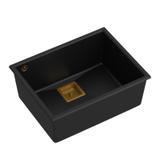Granite sink DAVID 50 Black