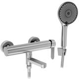 Bath mixer Rea Arcos Brushed Nickel