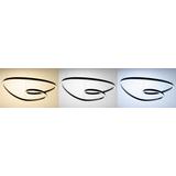 Deckenlampe Ring Led + Fernbedienung APP796-cp Black