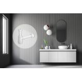 Siphon de lavabo HC2 White