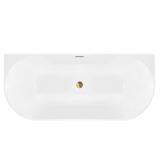 Baignoire acrylique murale CAPRI SLIM 150cm