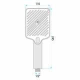 SLUŠALICE TUŠ REA JS-031 BRUSH COPPER