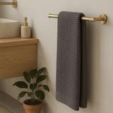 Bathroom hanger 6610a Modern Brush Gold