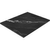 Shower tray Magnum CARRARA BLACK 80x100