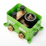 Built-in shower set Rea LUNGO MILER COPPER  + BOX