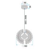 Lampe LED LHJ108-2CP GOLD