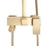 Zuhanyszett REA JACK BRUSHED GOLD