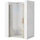 Tuš vrata REA Rapid Swing Brush Gold 100