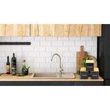 Zestaw 3 pojemników kuchennych Czarne 391890