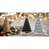 Dekoracja świąteczna Choinka Black KL-21X14