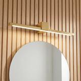 Koupelnové nástěnné LED svítidlo SWE044-1W 60cm GOLD