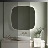 Lustro ścienne LED 70x70cm TOP