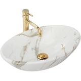 Nadgradni umivaonik Pamela Shiny Aiax Marmur