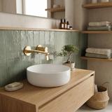 Mitigeur de lavabo encastrable REA VISION Gold + BOX