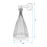 Wandlampe BOHO APP1340-1W