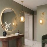 Lampa Ścienna Kinkiet APP1945-1W Złota
