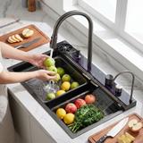 Večnamensko jekleno korito 10 v 1 REA Alonzo Črno