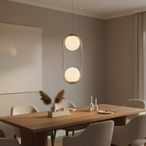 LAMPA SUFITOWA WISZĄCA G134-2CP GOLD