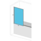 Badewanneaufsatz Rea Elegant Gold Brush 80