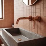 Wall Mounted faucet Rea Lungo Copper + BOX