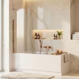 Bathtub screen Rea Travis Copper Brush 80